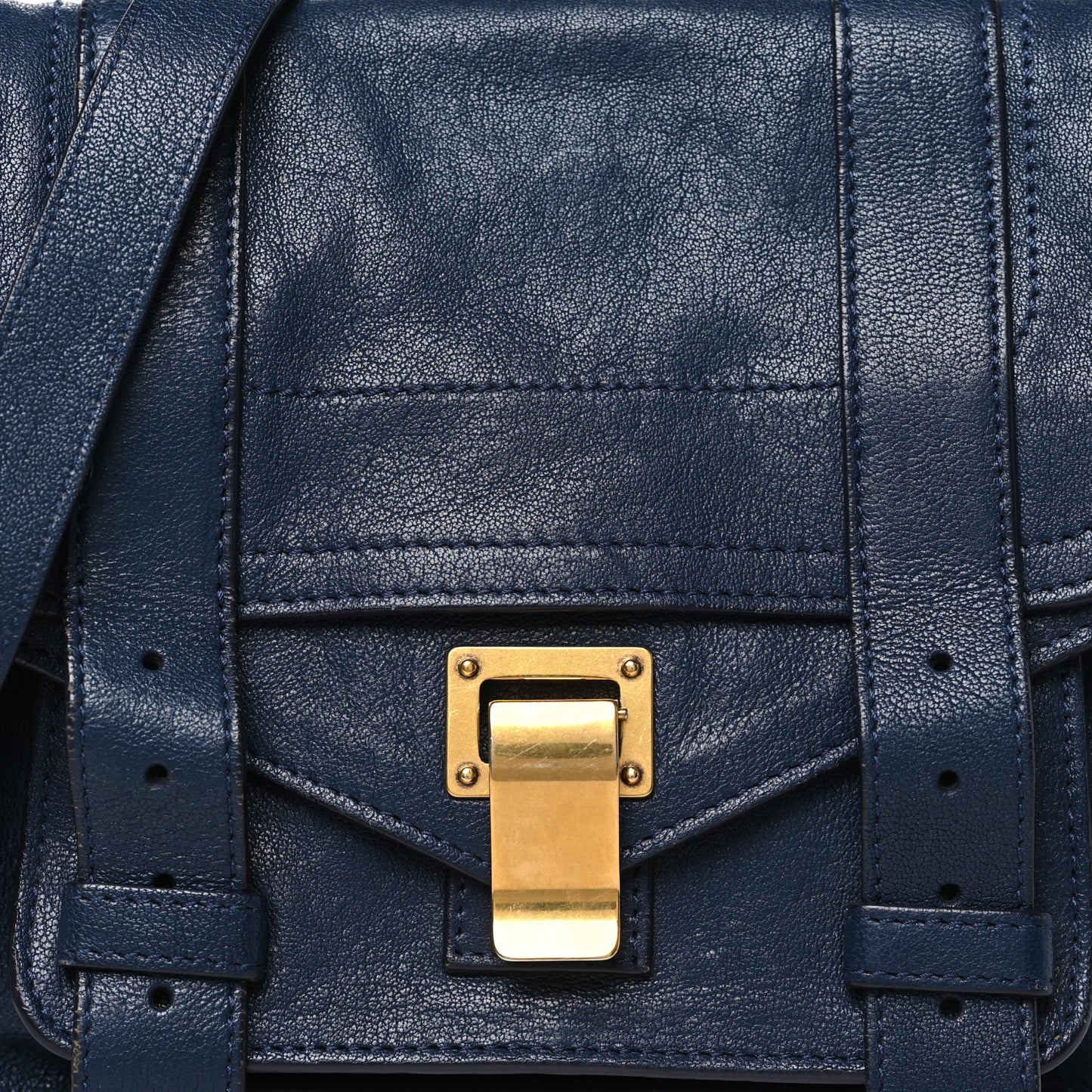 Lambskin PS1 Mini Crossbody Bag Midnight