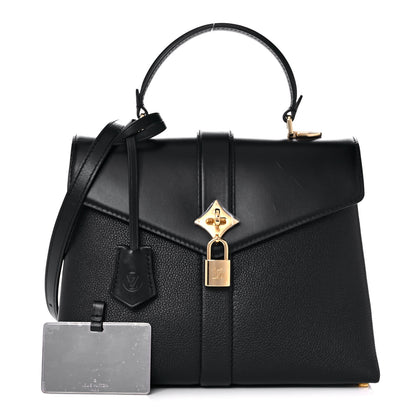 Louis Vuitton Grained Smooth Calfskin Rose Des Vents PM Black 1 of 12