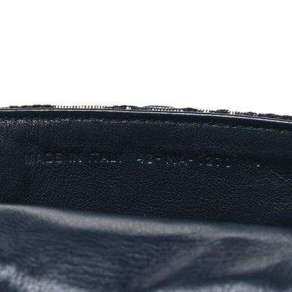 Christian Dior Oblique Nano Saddle Chain Pouch Blue 7 of 10