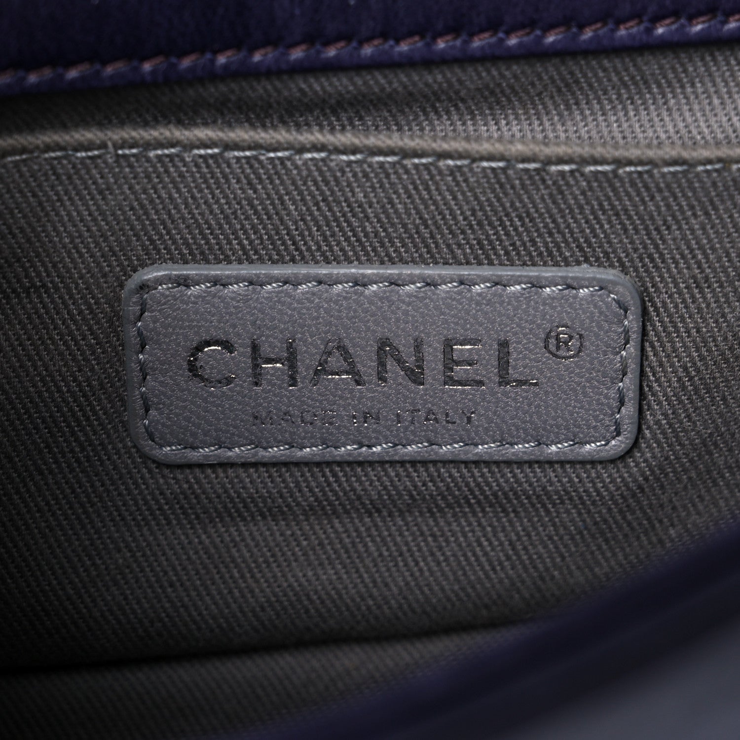 Chanel Velvet Quilted Small Boy Flap Purple 6 of 20