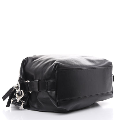 Givenchy Waxed Calfskin Small Nightingale Logo Strap Black 4 of 19