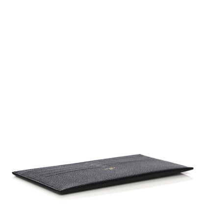 Louis Vuitton Calfskin Felicie Chain Wallet Card Holder Insert Black 4 of 8