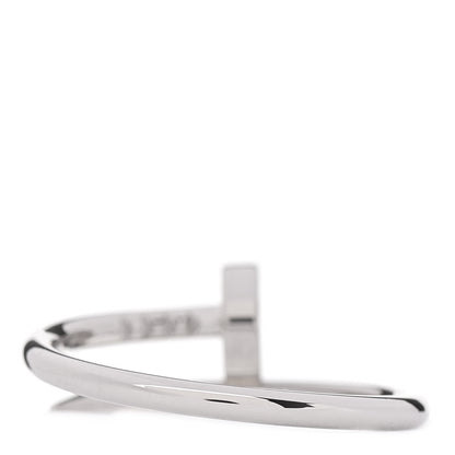 Cartier 18K White Gold Small Juste Un Clou Ring 52 6 3 of 4
