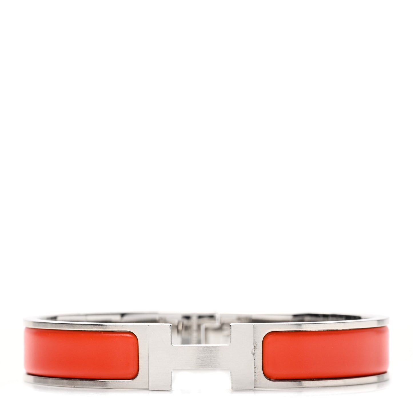 Matte Enamel Narrow Clic Clac HH Bracelet T5 Orange