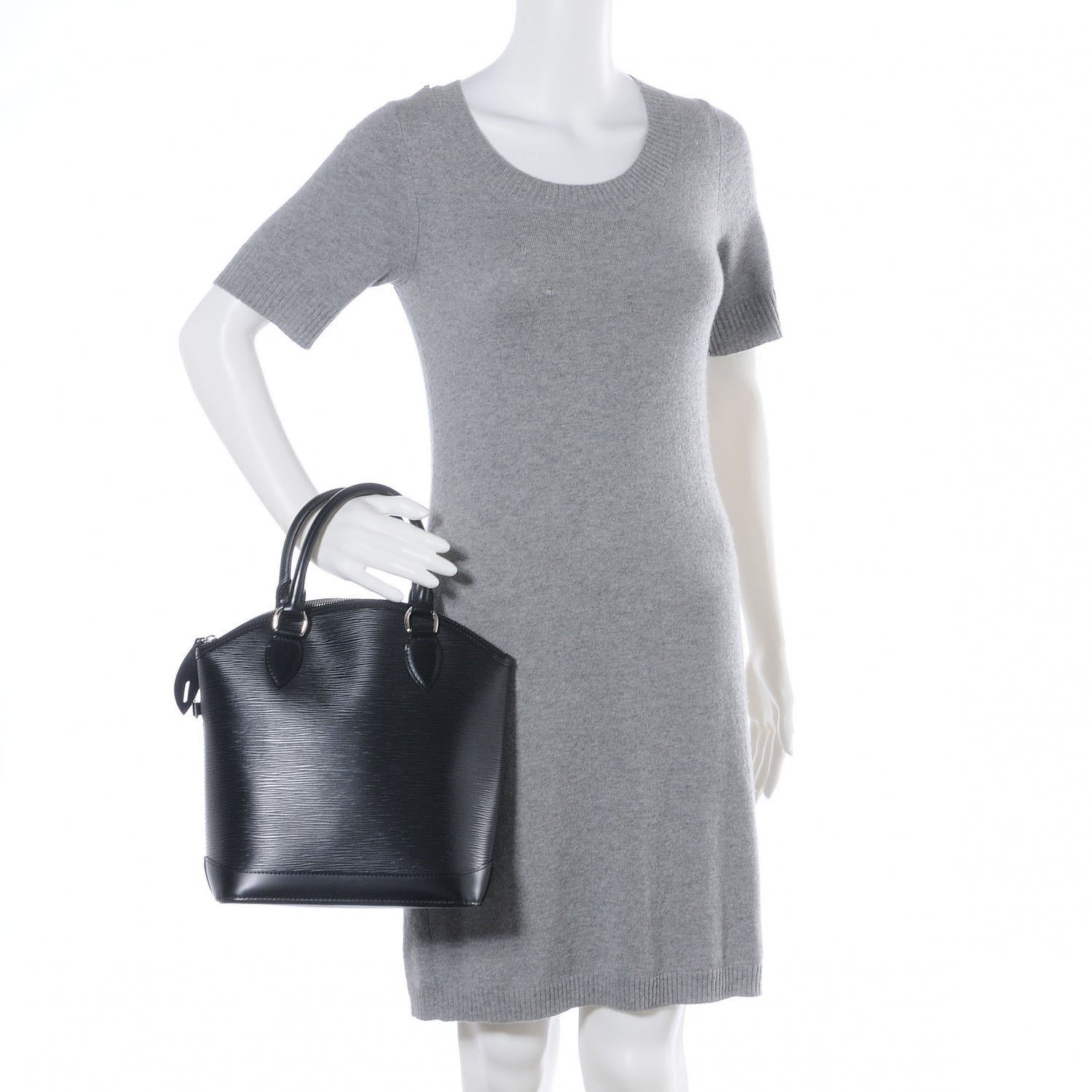 Louis Vuitton Epi Lockit Black 2 of 7