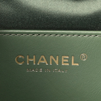 Chanel Caviar Quilted Small Chanel 25 Handbag Khaki 6 of 10