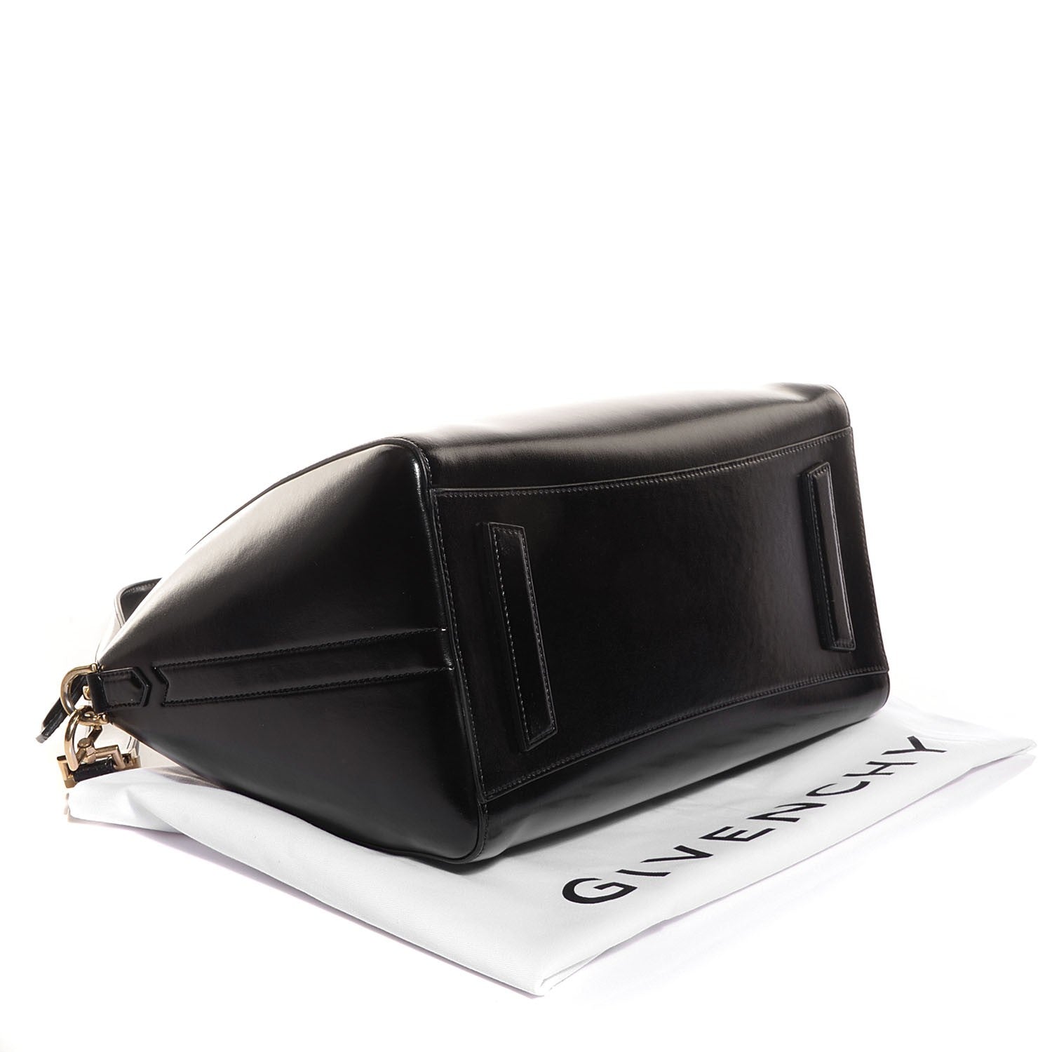 Givenchy Shiny Lord Calfskin Medium Antigona Black 4 of 11