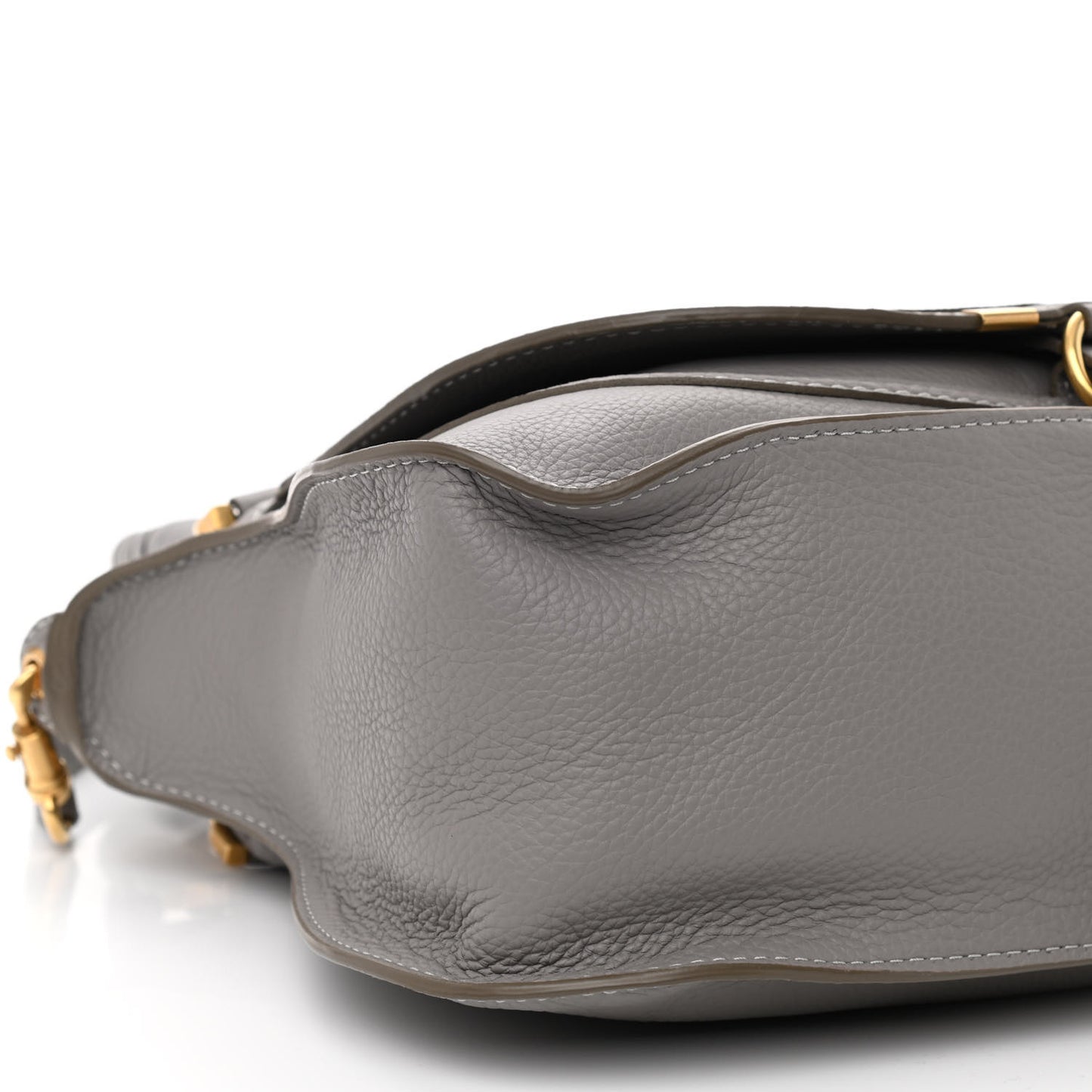 Calfskin Medium Marcie Satchel Cashmere Grey