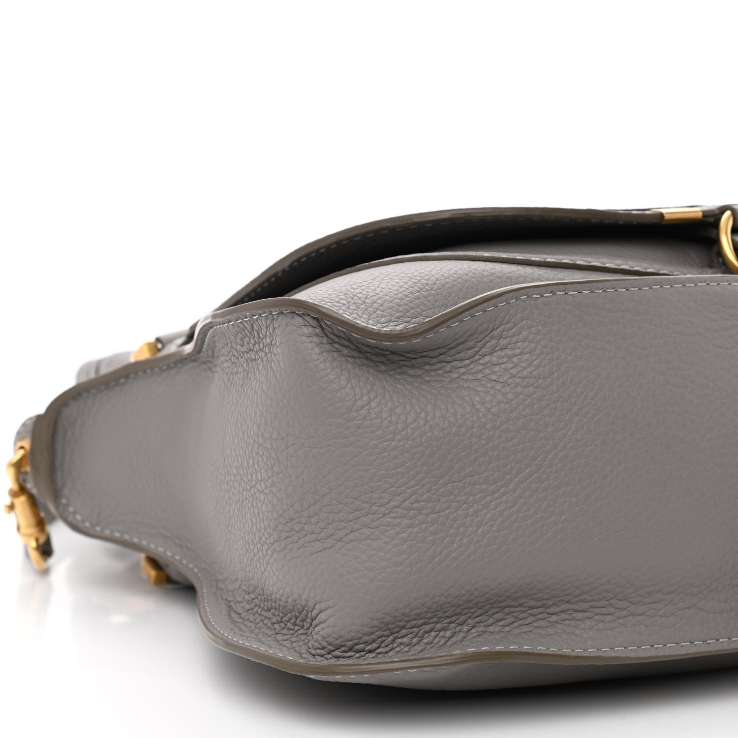 Chloe Calfskin Medium Marcie Satchel Cashmere Grey 9 of 11