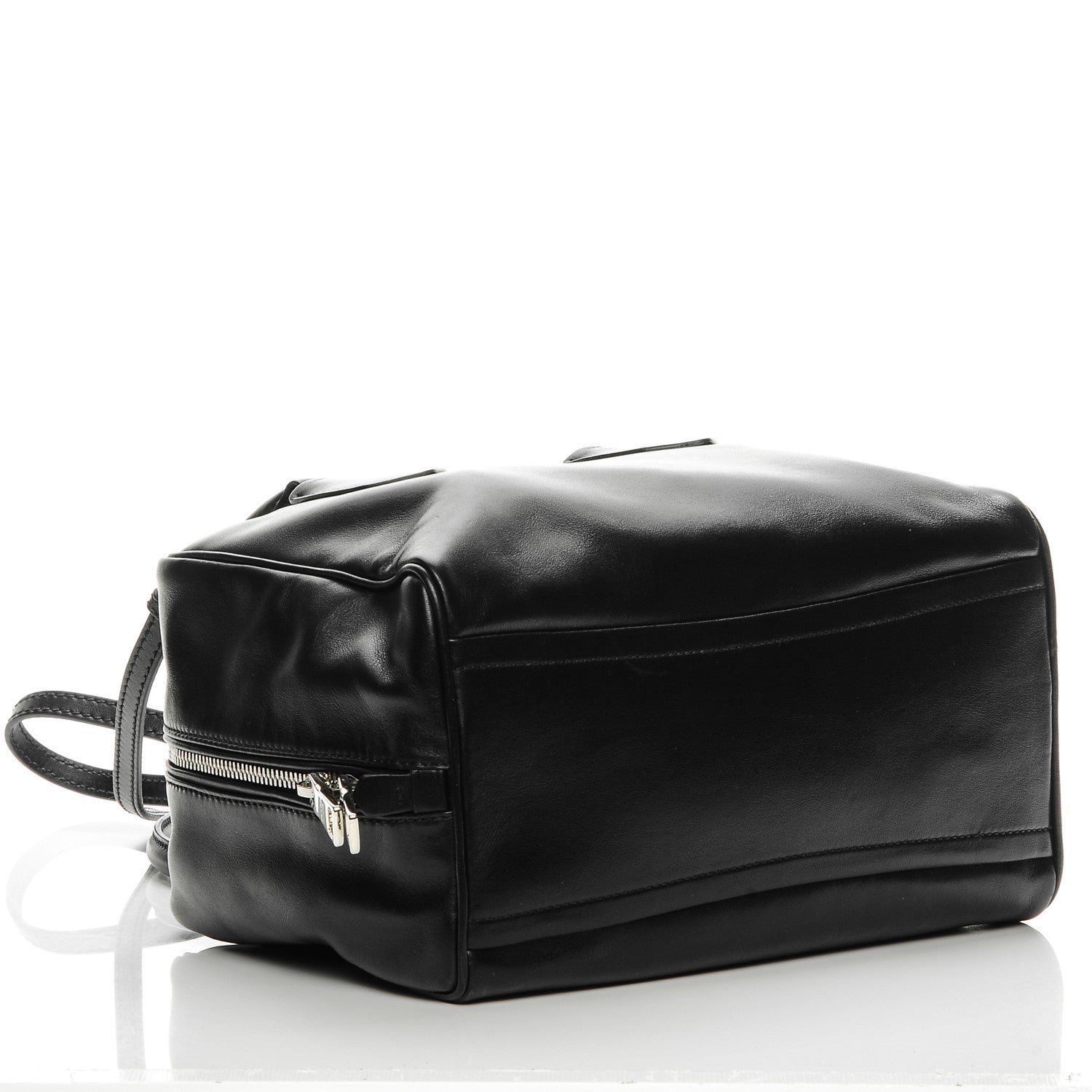 Prada Soft Calf Medium Inside Tote Black Mughetto 4 of 8