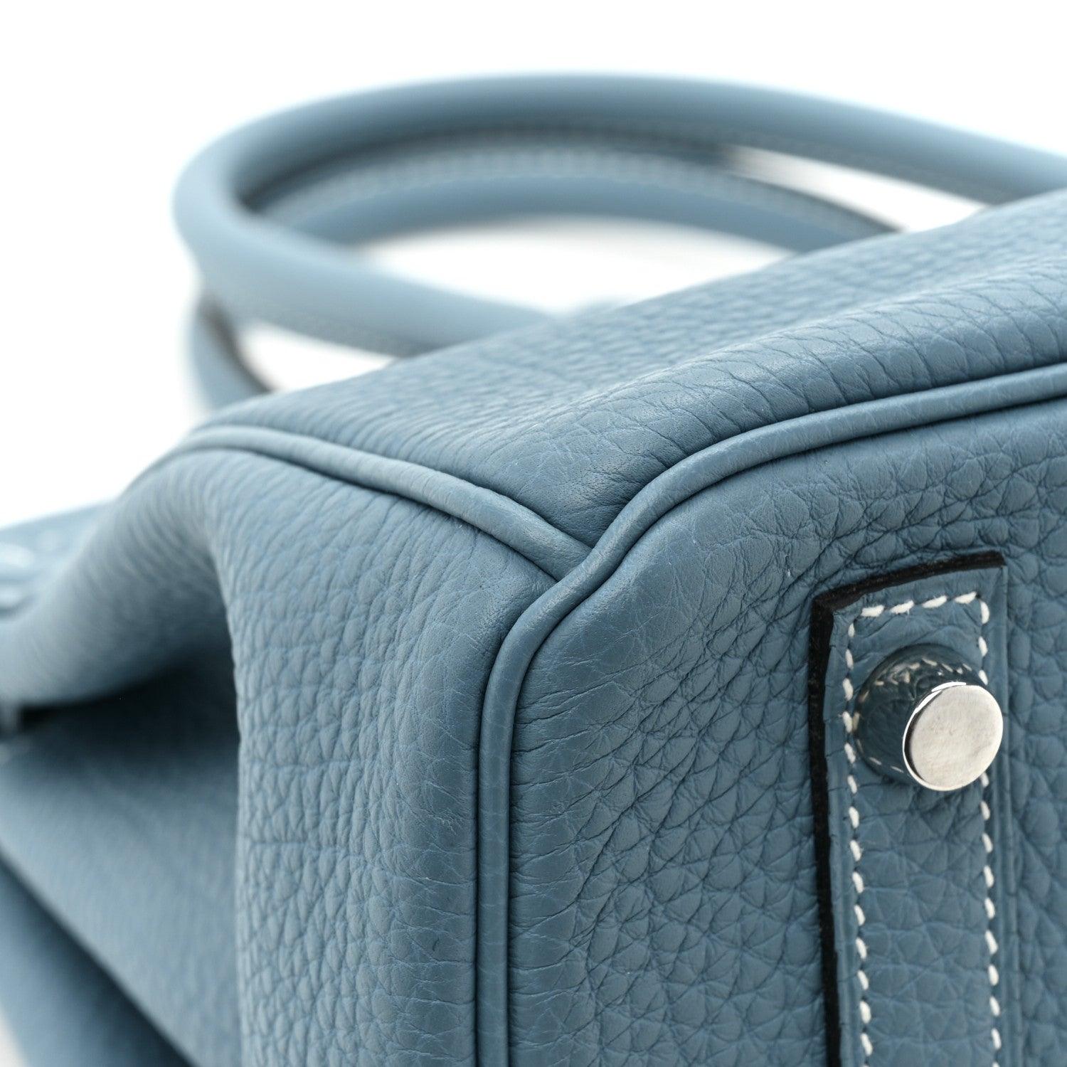 Hermes Togo Birkin 30 Blue Jean 12 of 13