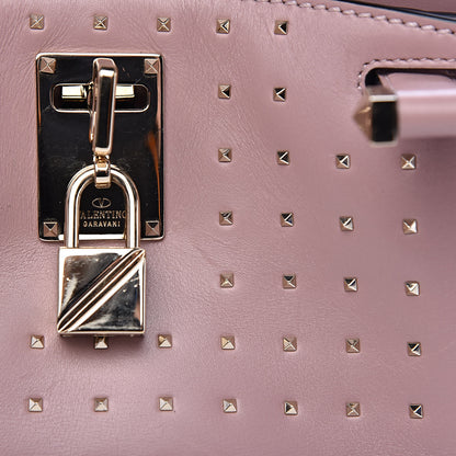 Valentino Garavani Calfskin Studded Small Joylock Satchel Lipstick 11 of 16