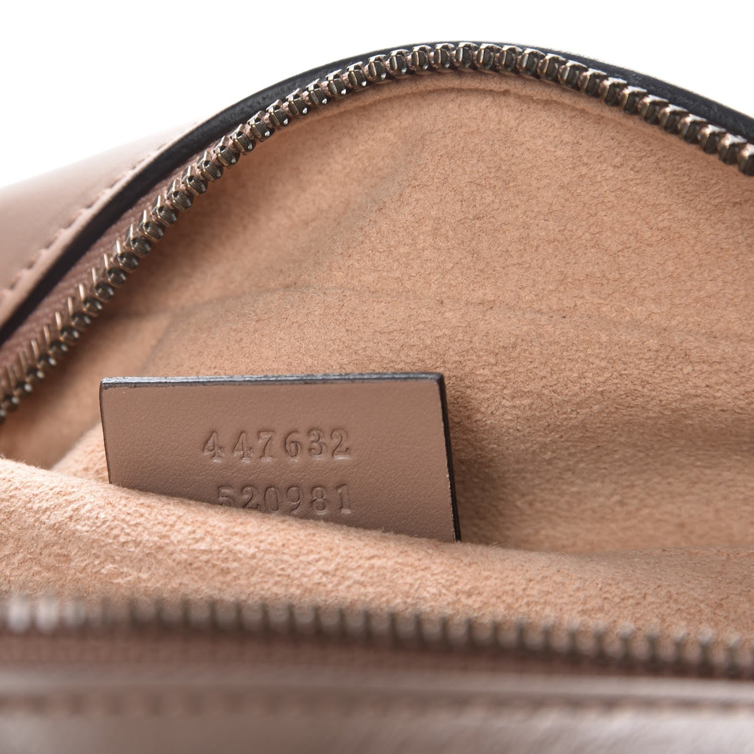 Gucci Calfskin Matelasse Small GG Marmont Chain Shoulder Bag Taupe 7 of 7