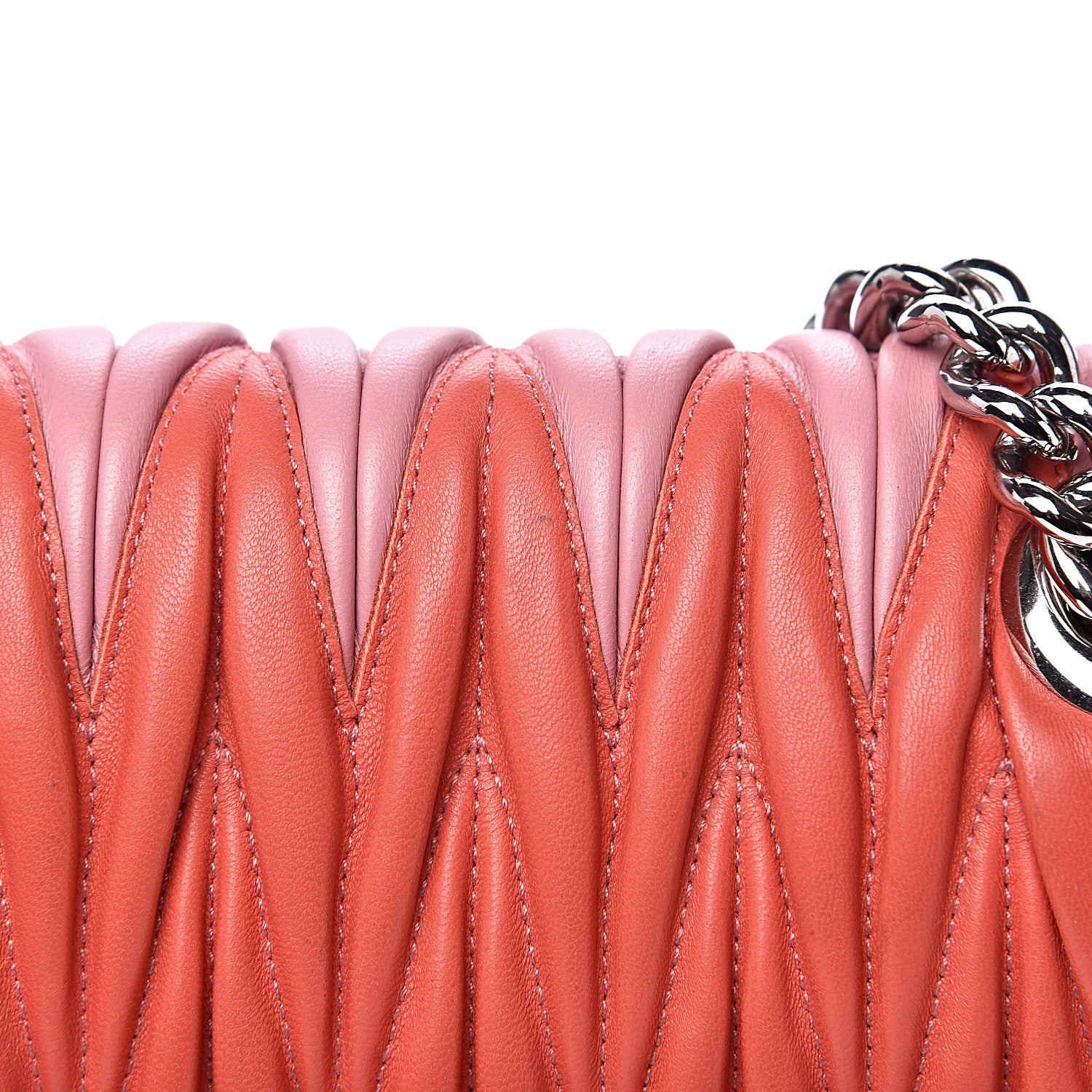 Miu Miu Nappa Matelasse Club Shoulder Bag Multicolor 14 of 16