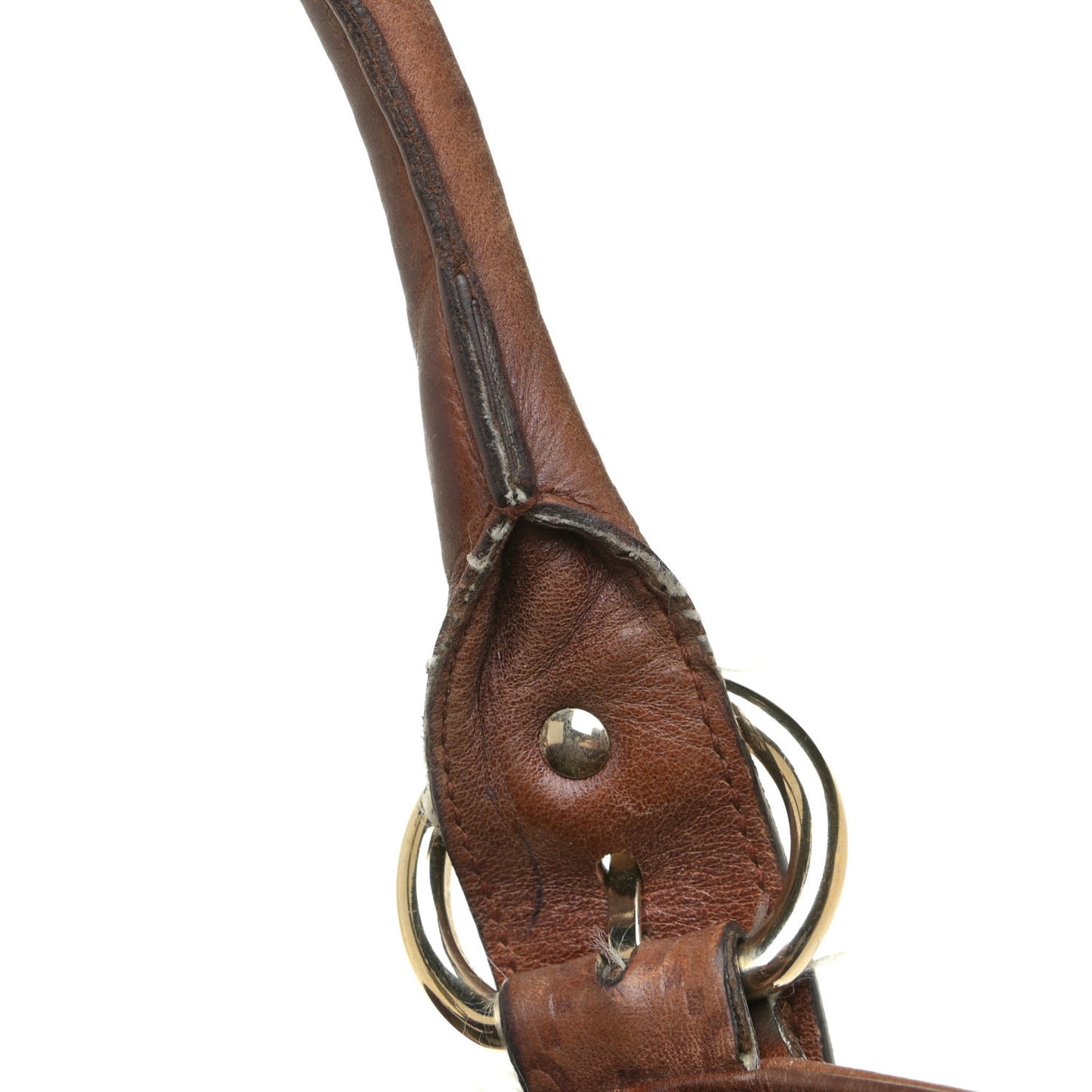 Calfskin Guccissima Trim Large Signoria Hobo Brown