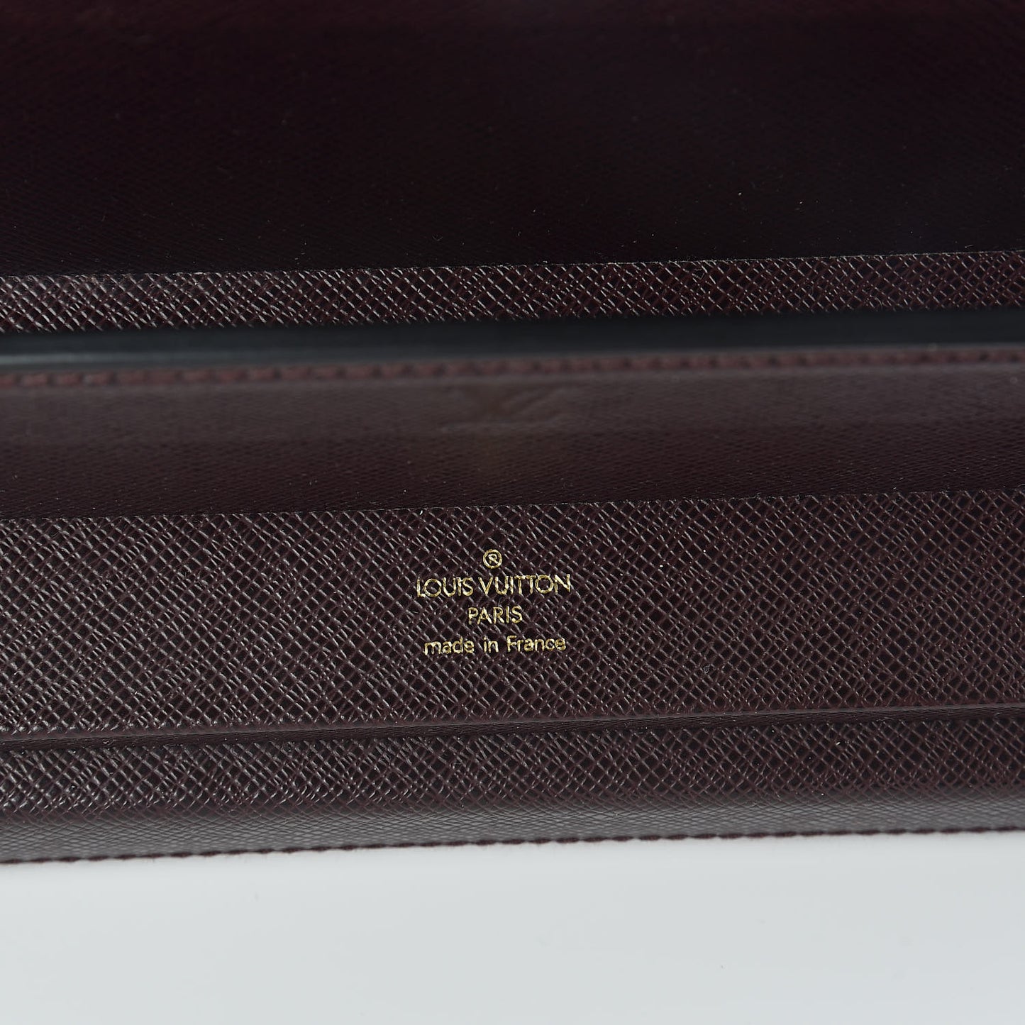 Taiga Leather 6 Piece Desk Set Acajou