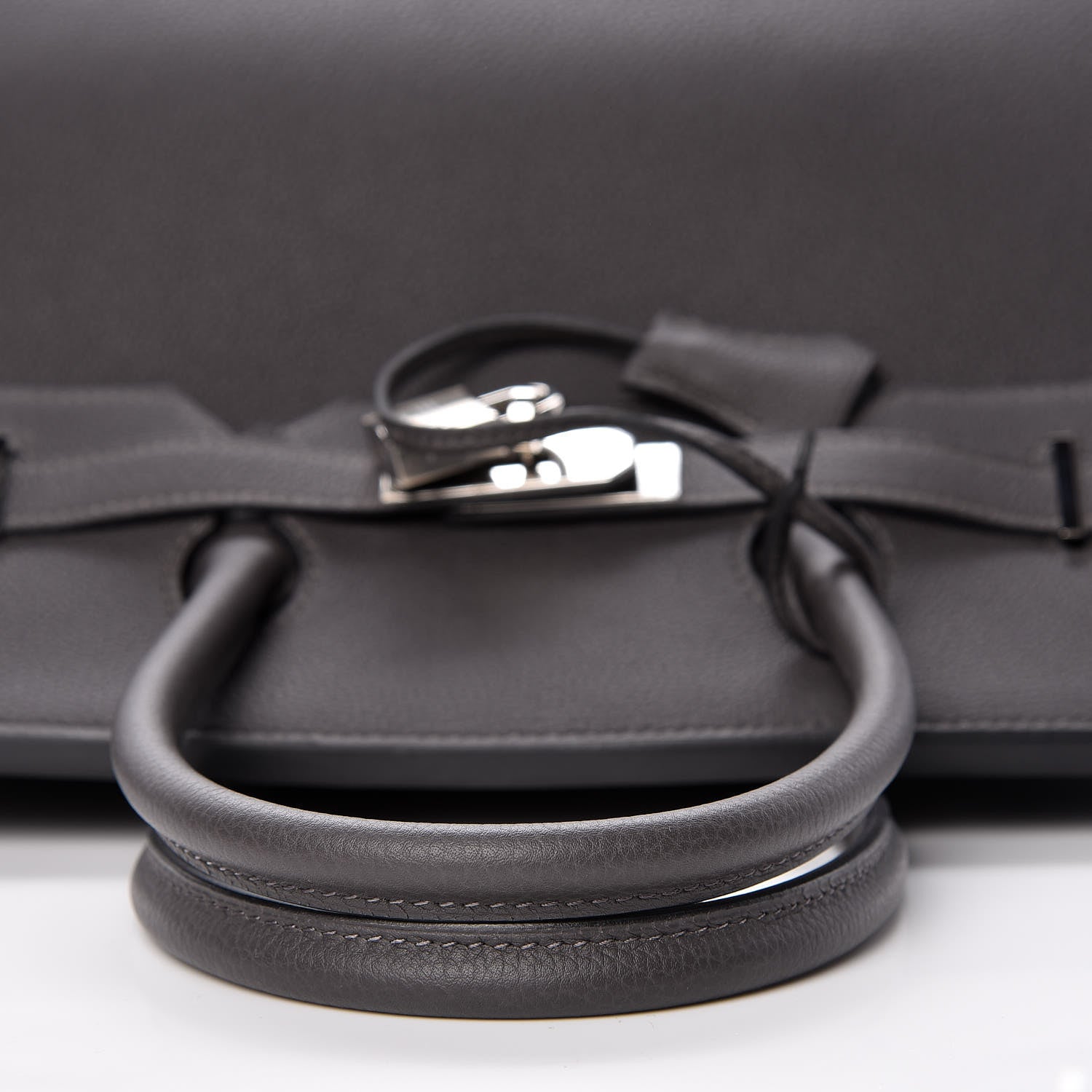 Celine Lambskin Bi-Cabas Grey Cognac 19 of 68