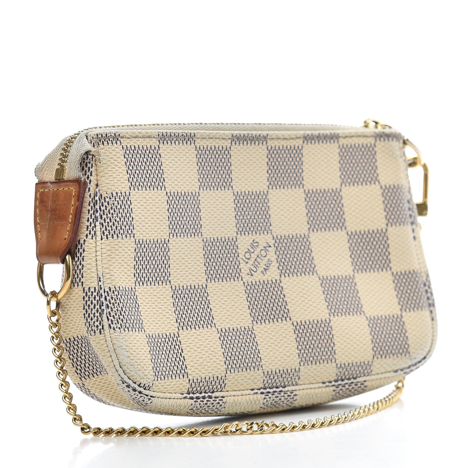 Louis Vuitton Damier Azur Mini Pochette Accessories 3 of 12