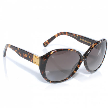 Louis Vuitton Oversized Soupcon Sunglasses Tortoise 2 of 5