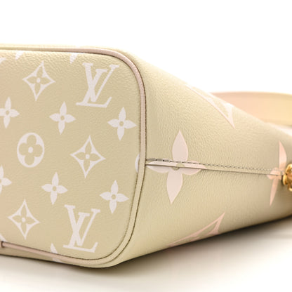 Louis Vuitton Monogram Giant Spring In The City Marshmallow Hobo Sunset Kaki 9 of 10