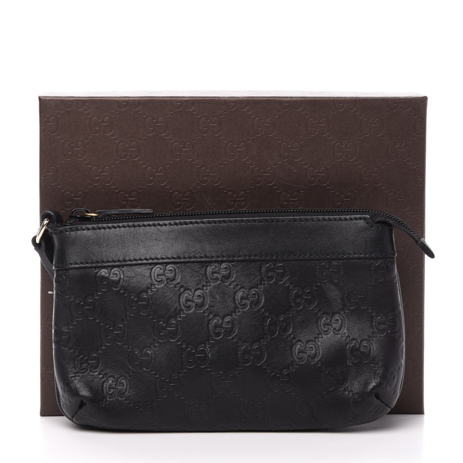 Gucci Guccissima Wristlet Black 16 of 16