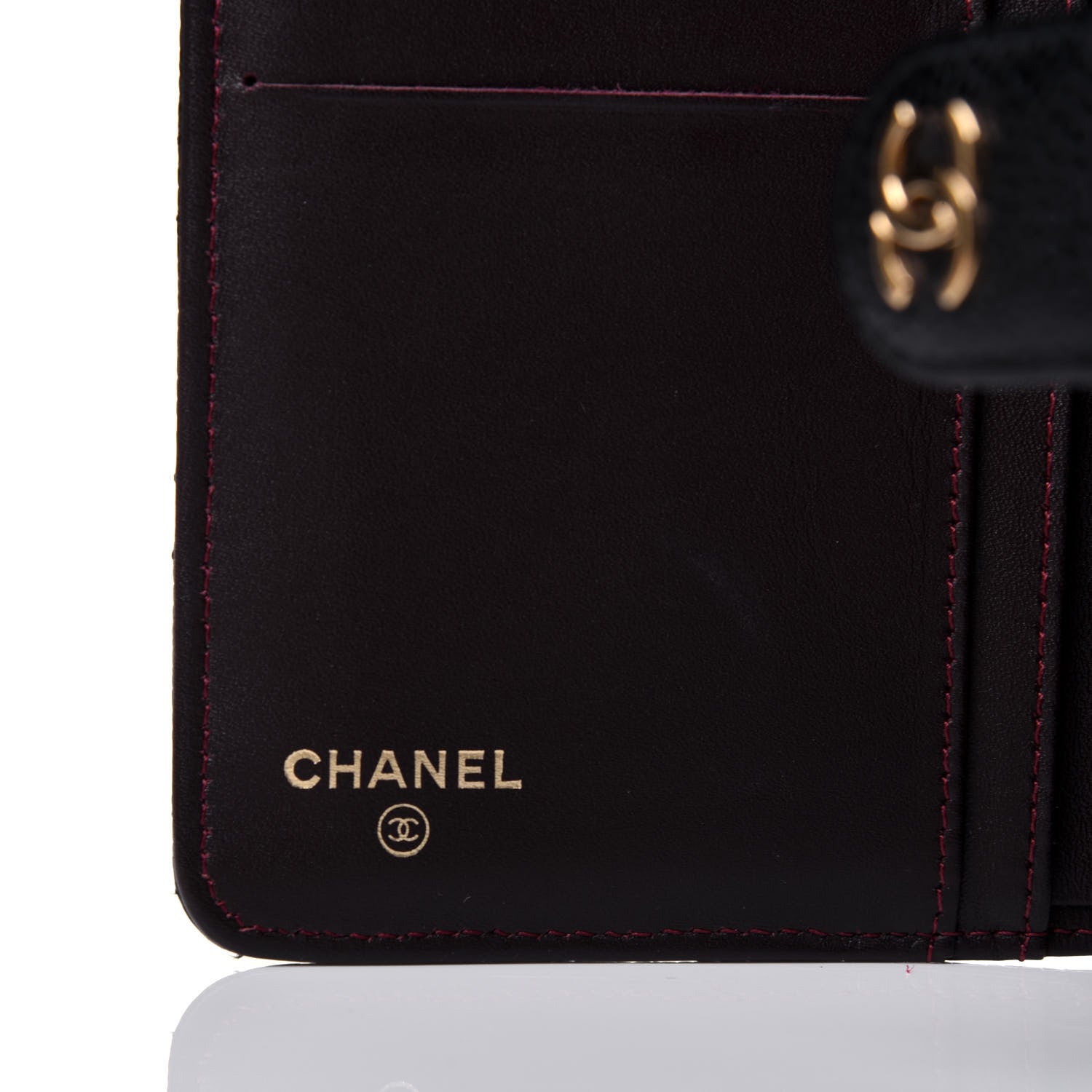 Chanel Caviar Quilted CC French Wallet Black 11 of 16