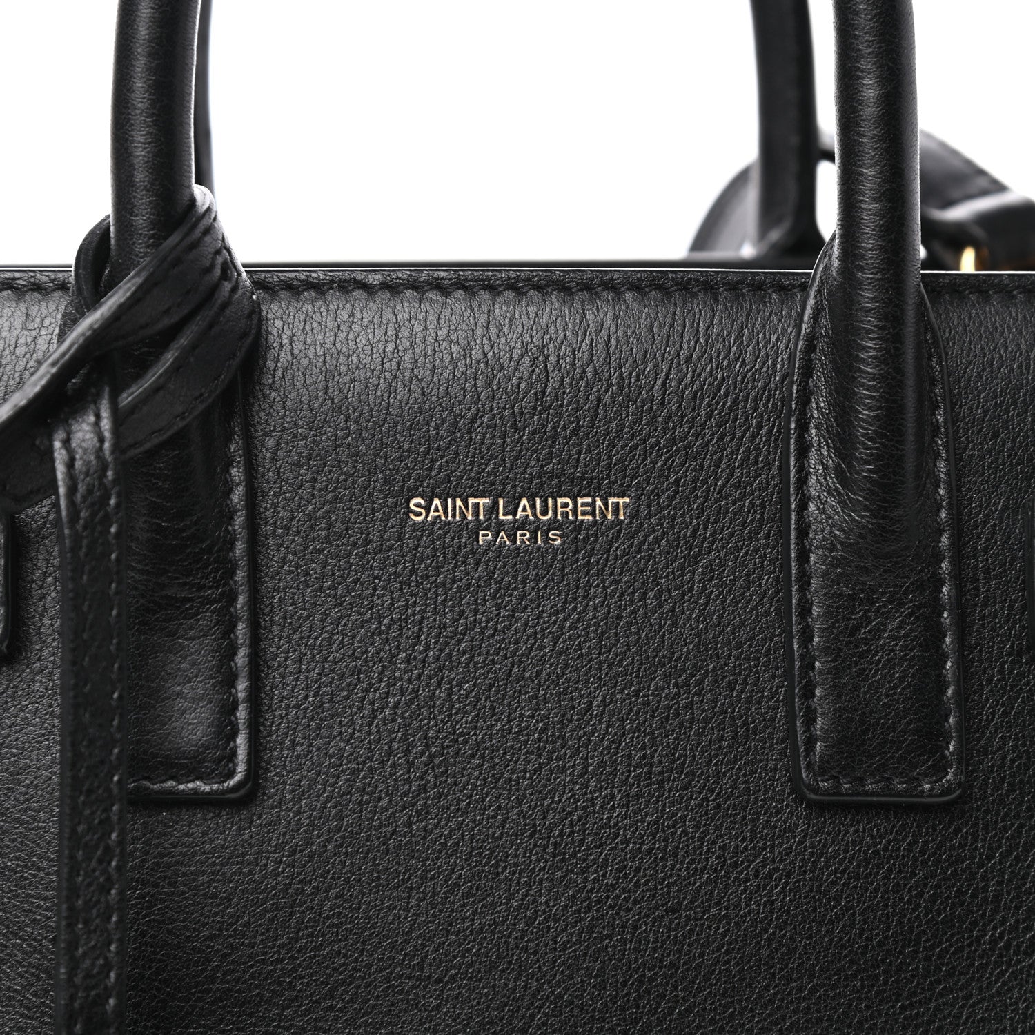 Saint Laurent Calfskin Nano Sac De Jour Black 6 of 8