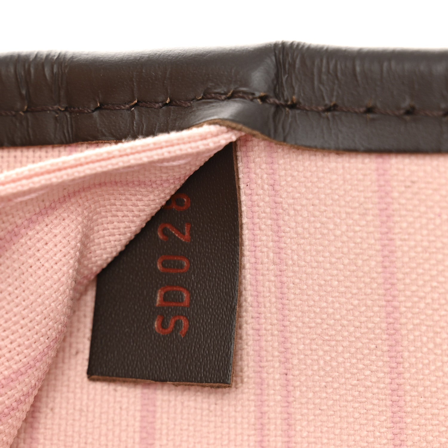 Louis Vuitton Damier Ebene Neo Neverfull MM Rose Ballerine 8 of 13