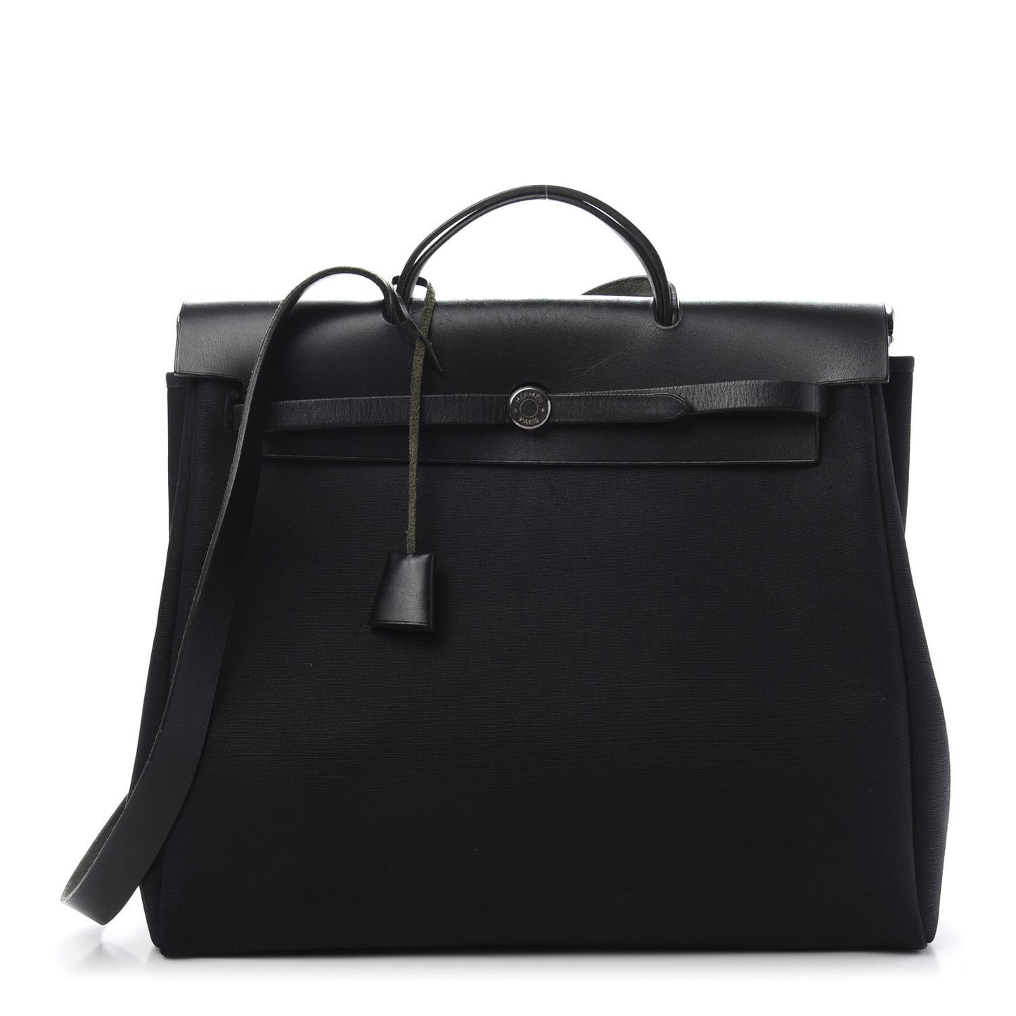 Toile Vache Calfskin Herbag 39 MM Black