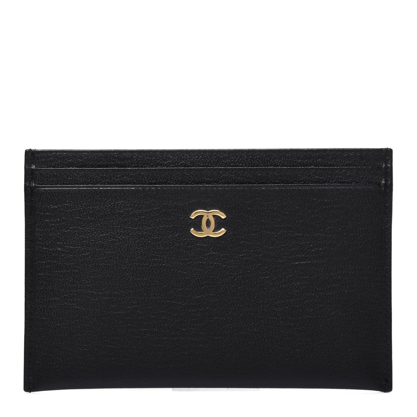 Goatskin CC Wallet Black