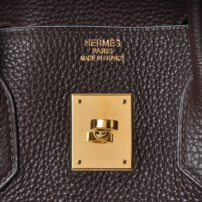 Hermes Togo Birkin 35 Chocolate 23 of 38