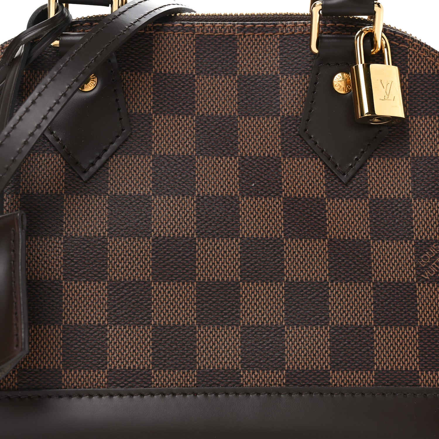 Louis Vuitton Damier Ebene Alma BB 7 of 9