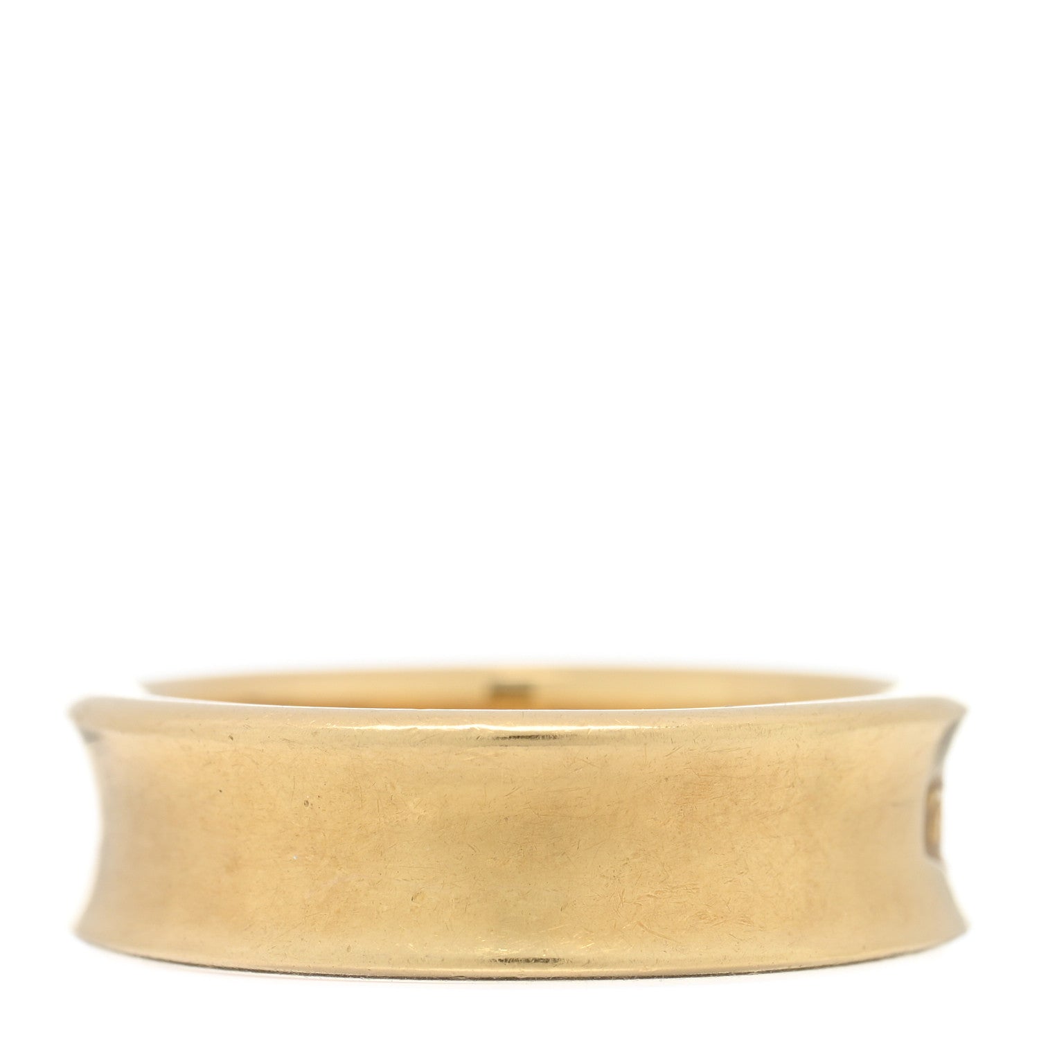 Tiffany 18K Yellow Gold 1837 Band Ring 53 6.5 3 of 4
