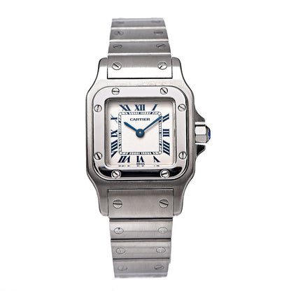 Cartier Stainless Steel 24mm Santos de Cartier Galbee Quartz Watch 1 of 9
