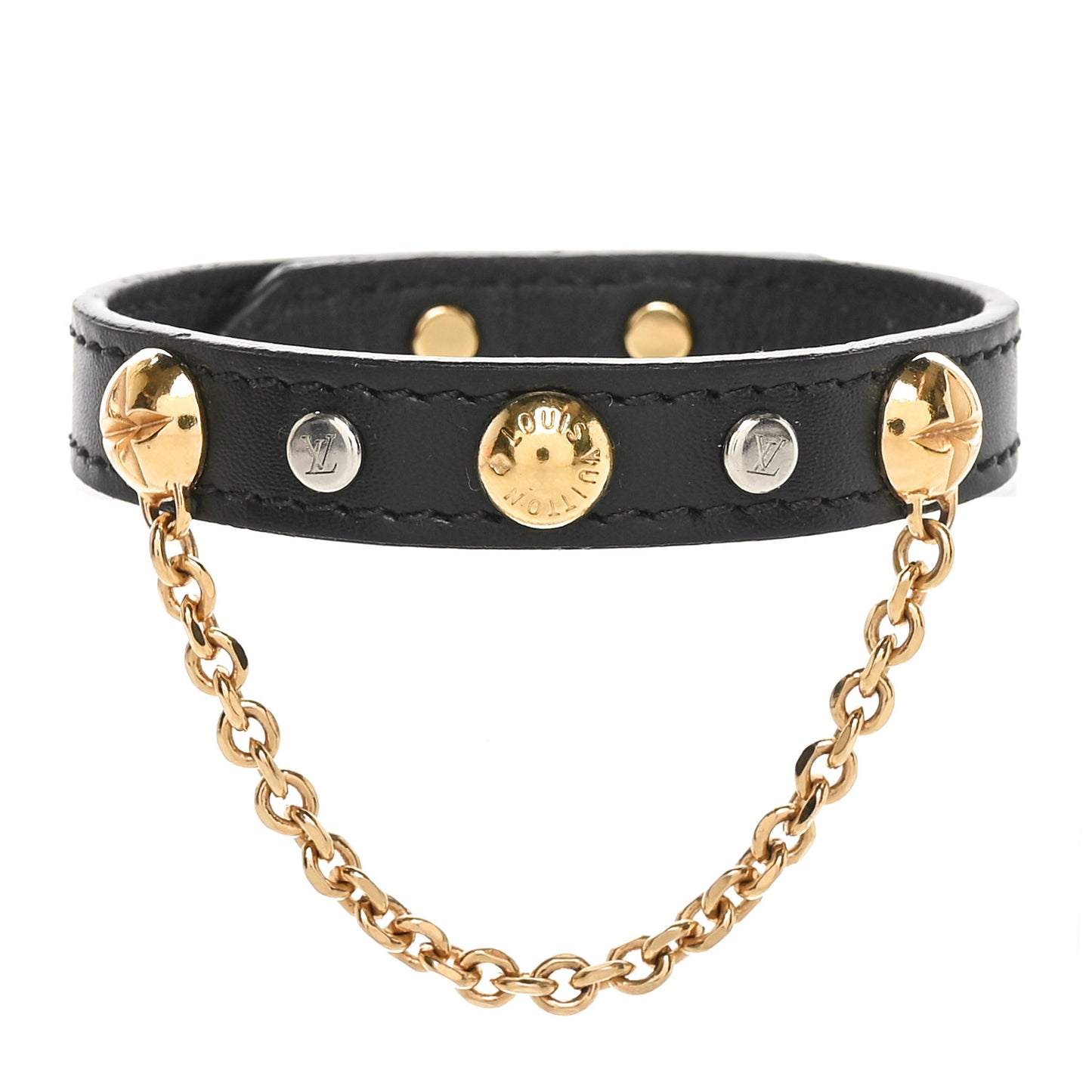 LV Harajuku Bracelet 17 Black Gold