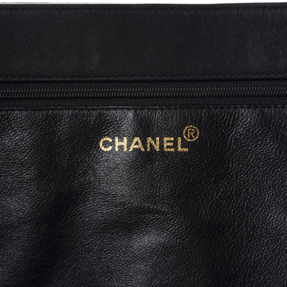 Chanel Lambskin CC Tote Black 8 of 11