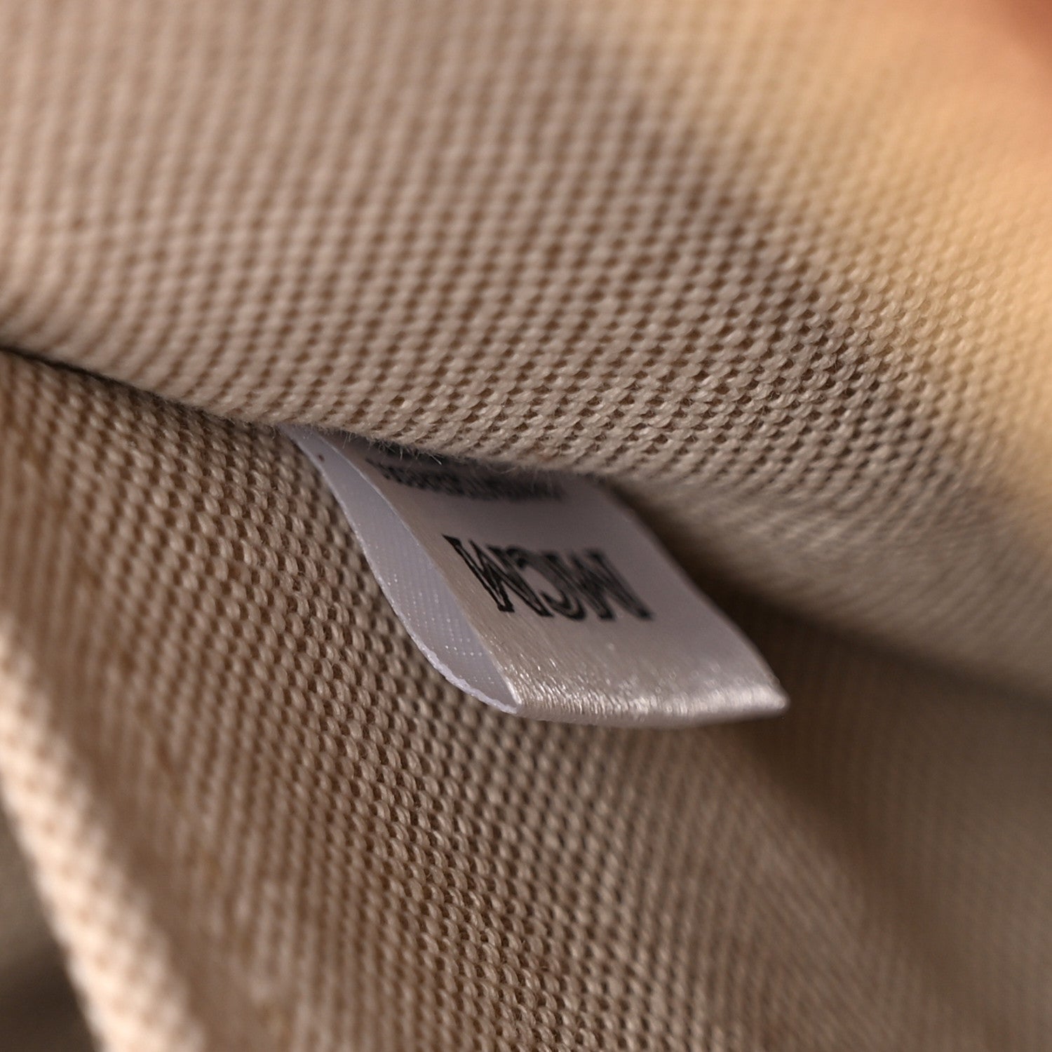 MCM Vintage Jacquard Monogram Mini Backpack Red 7 of 16