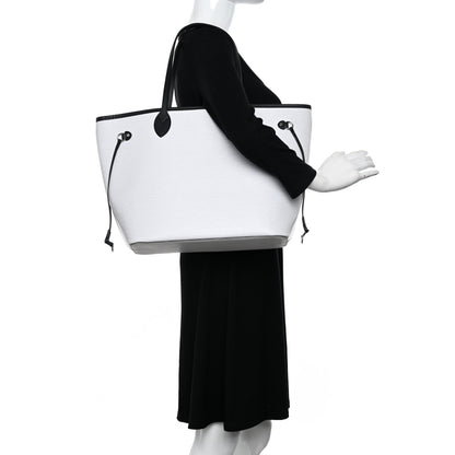Louis Vuitton Epi Neverfull MM White 2 of 12