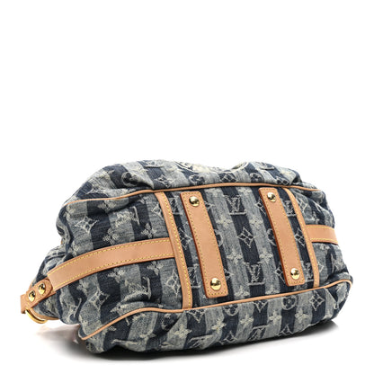 Louis Vuitton Denim Raye Porte Epaule MM 4 of 21