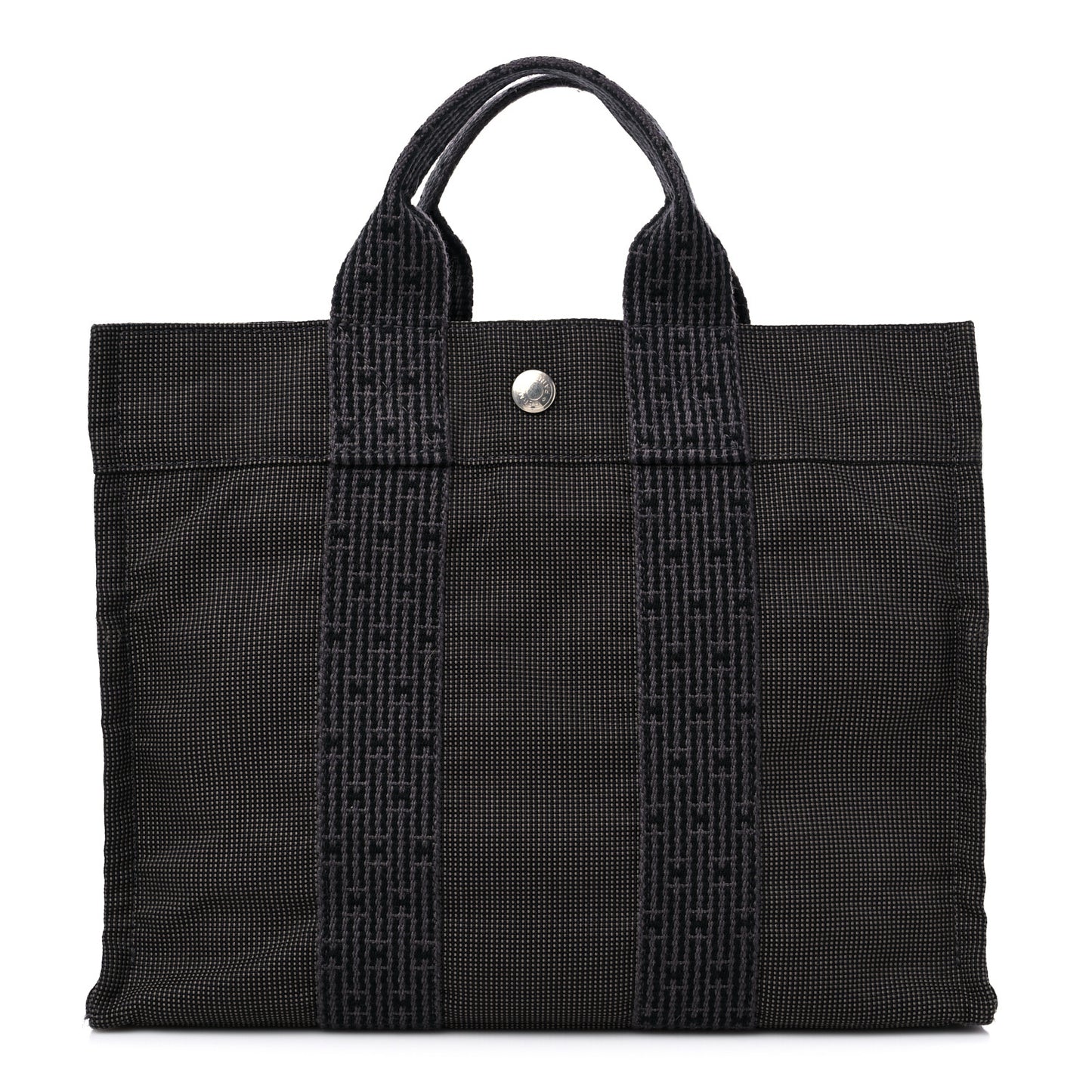 Canvas Herline PM Tote Grey