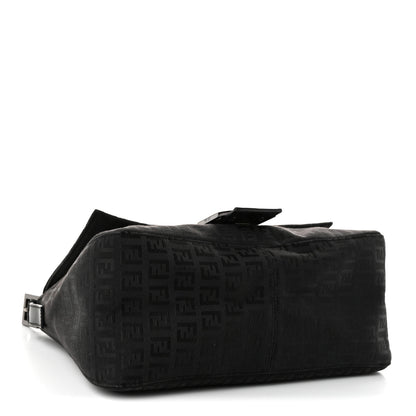 Fendi Zucchino Mama Baguette Black 4 of 10