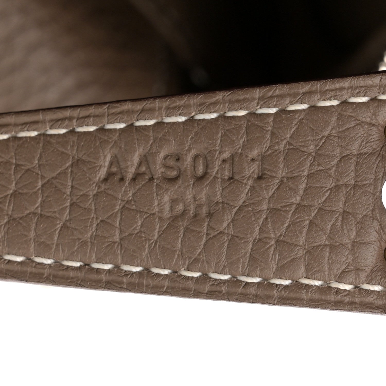 Hermes Taurillon Clemence Lindy 30 Etoupe 7 of 10