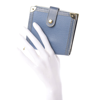 Louis Vuitton Suhali Compact Zipped Wallet Blue 2 of 6