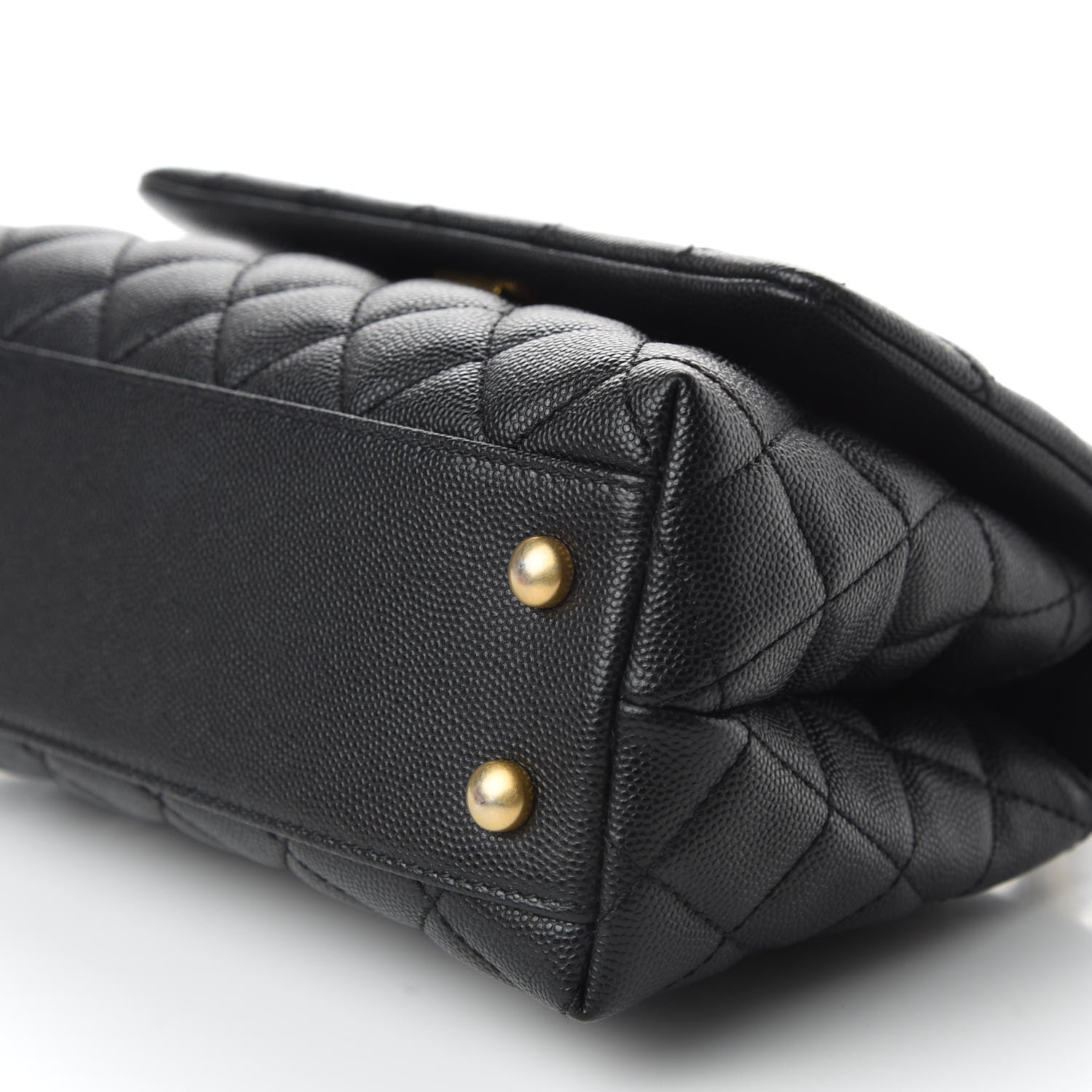 Chanel Caviar Quilted Mini Coco Handle Flap Black 7 of 11