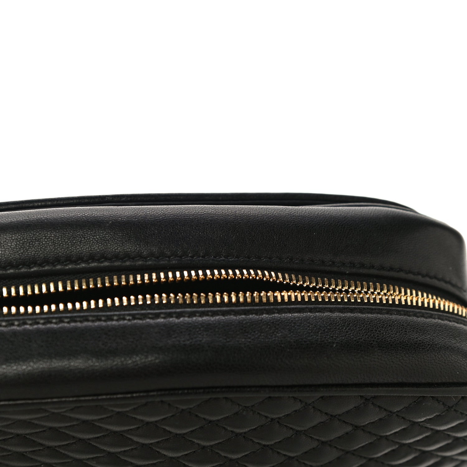 Saint Laurent Lambskin Quilted Victoire Camera Bag Black 14 of 22