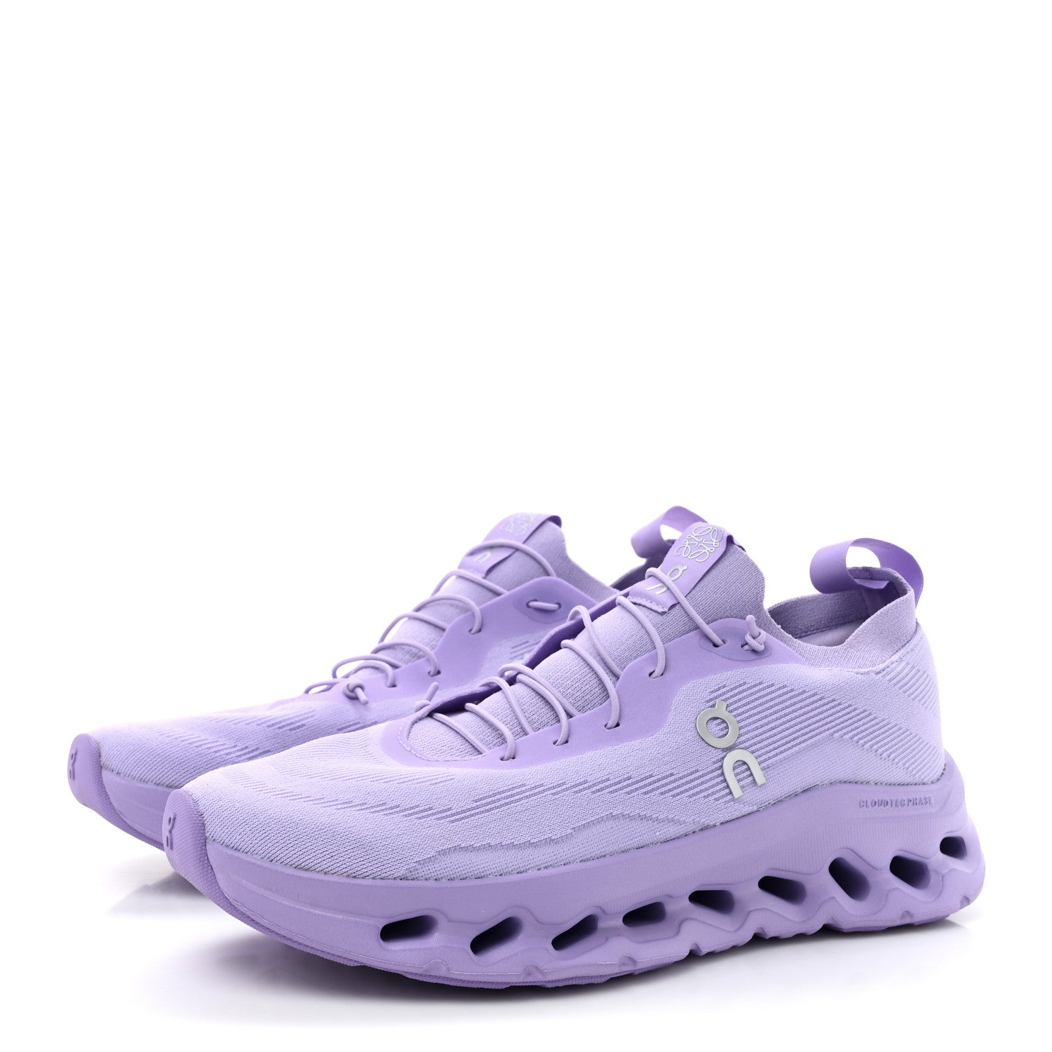 Loewe X ON Canvas Mesh Cloudtilt Sneakers 40 Purple Rose 4 of 11