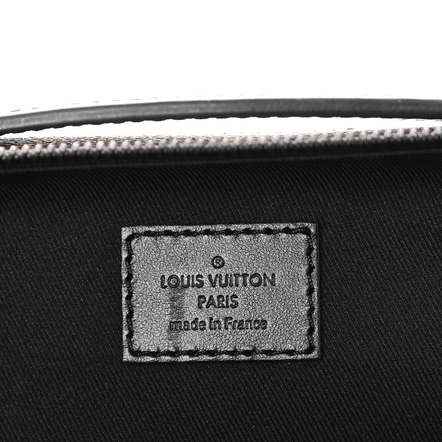Monogram Macassar Handle Soft Trunk Black