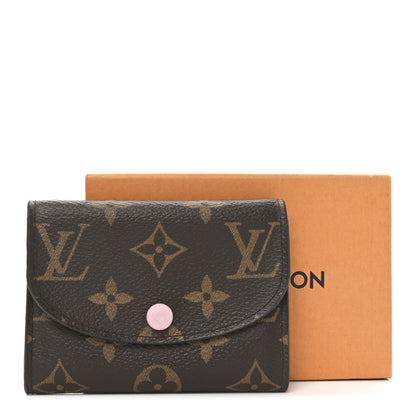 Louis Vuitton Monogram Rosalie Coin Purse Rose Ballerine 7 of 7