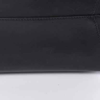 Mansur Gavriel Calfskin Large Shopping Tote Black Royal 15 of 22