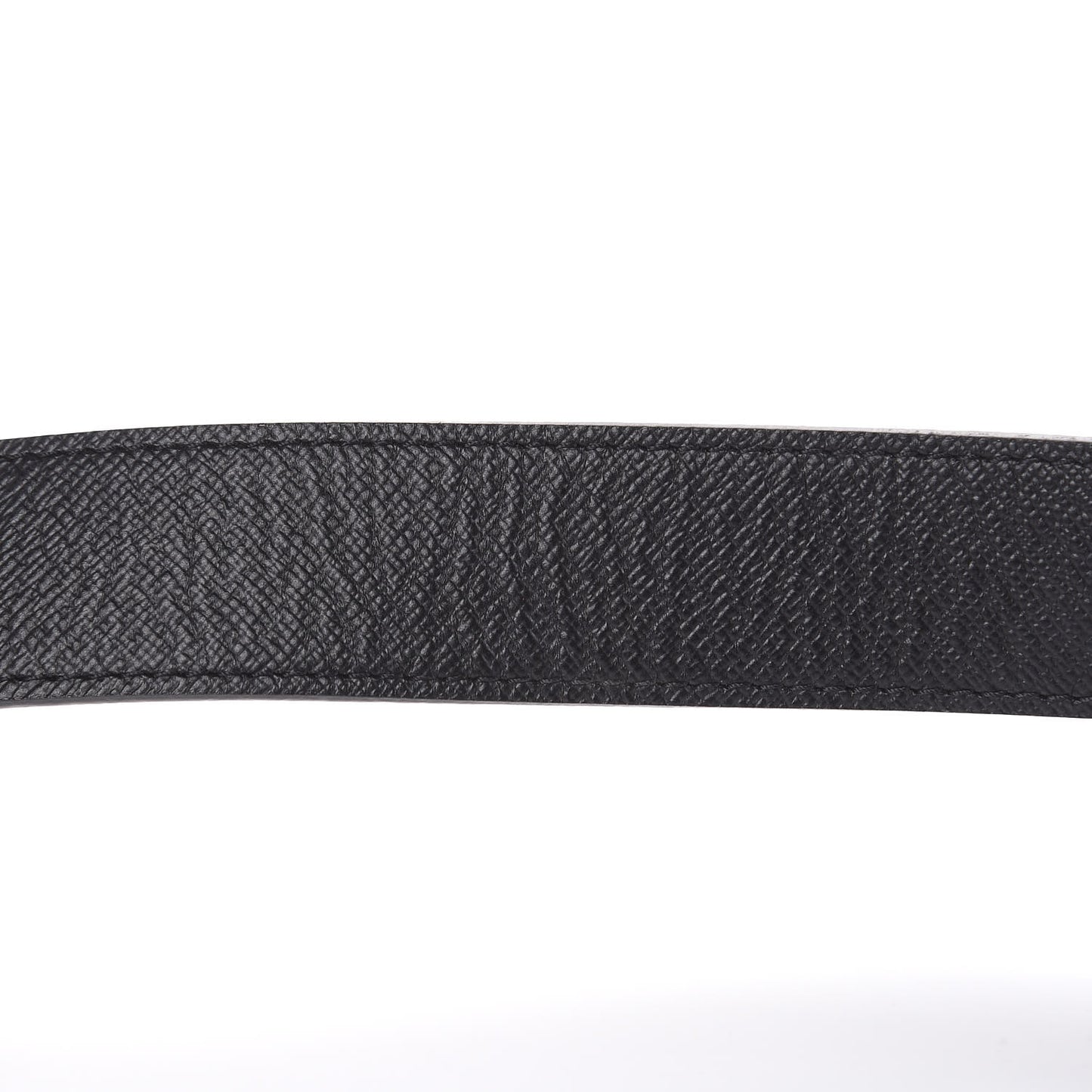 Calfskin Monogram 30mm LV Initiales Reversible Belt 85 34 Black
